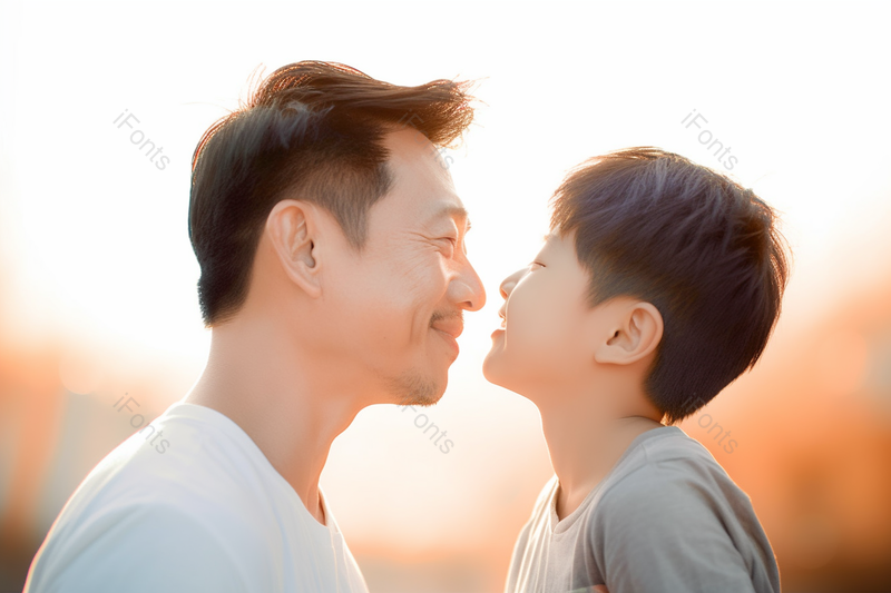 父子亲情呵护幸福关爱陪伴,高清,摄影图,摄影图片,图片大全,摄影图免费下载